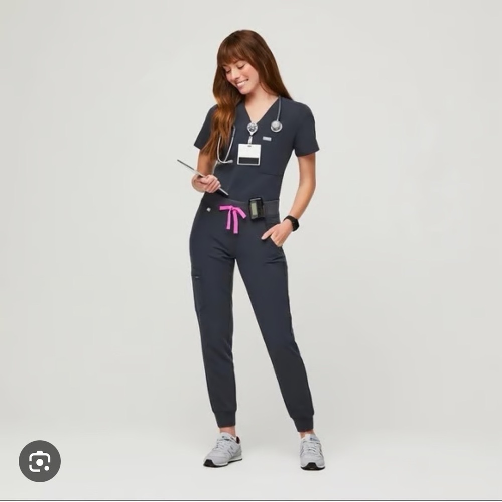 FIGS Night Sky- limited edition-navy Scrub Top/jogger set